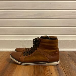 Kenneth Cole high top leather/suede shoes